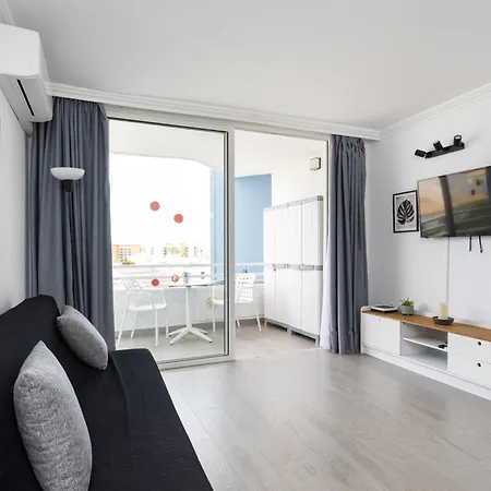 Sunny With Pool & Terrace, Golf Del Sur Apartment